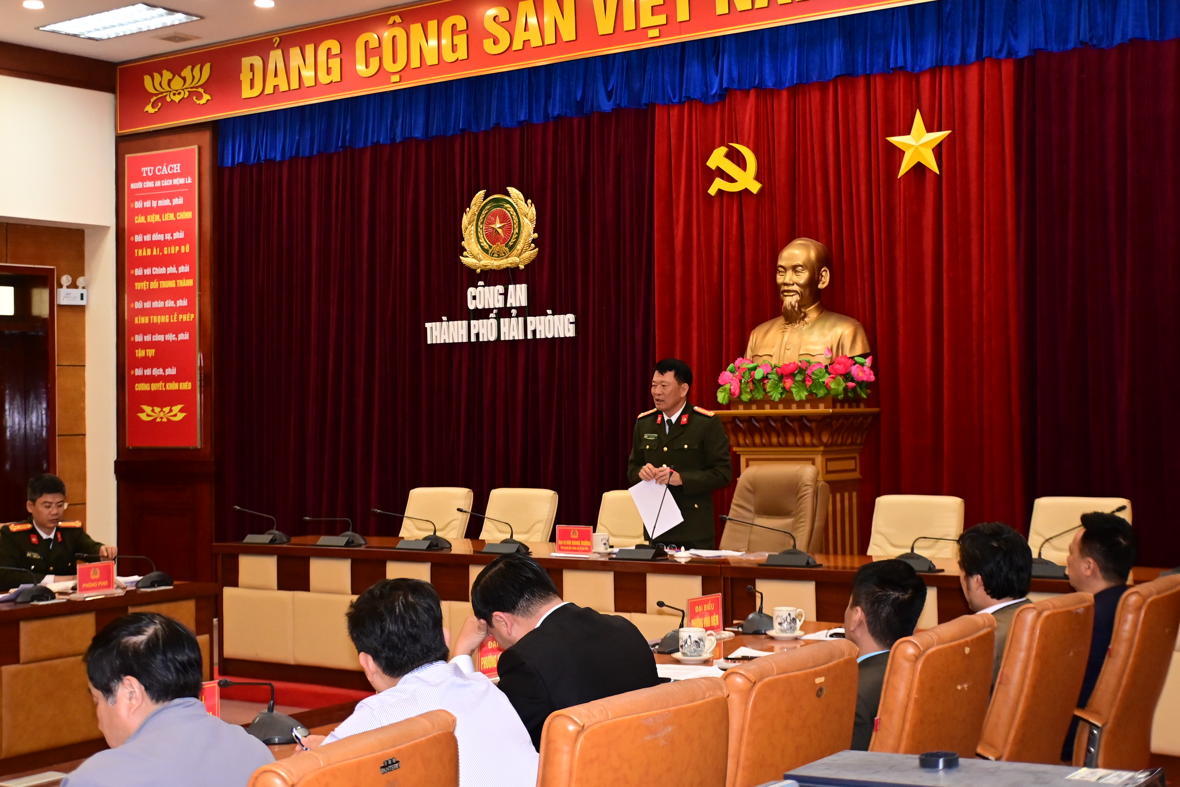 Tiếp tục xây dựng 08 Công an phường điển hình, kiểu mẫu về an ninh, trật tự và văn minh đô thị năm 2023